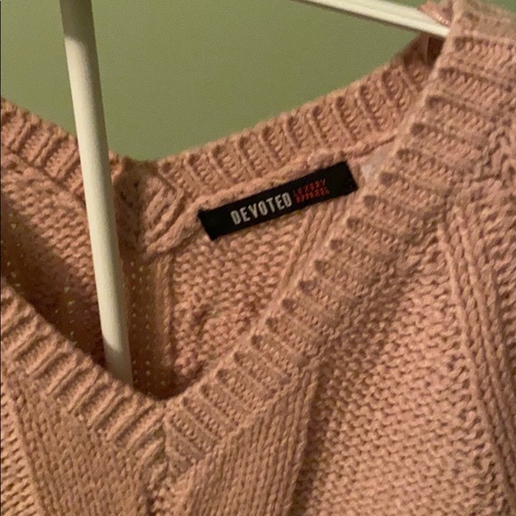 Woman’s NWT Devoted Sweater - Picture 2 of 5